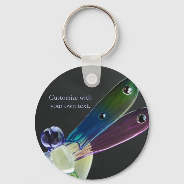 Dragonfly - Customizable Keychain (Front)