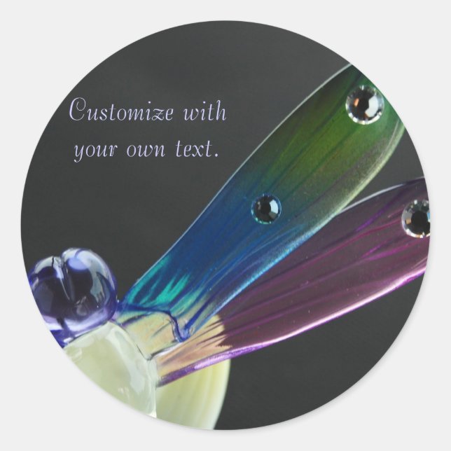 Dragonfly - Customizable Sticker (Front)