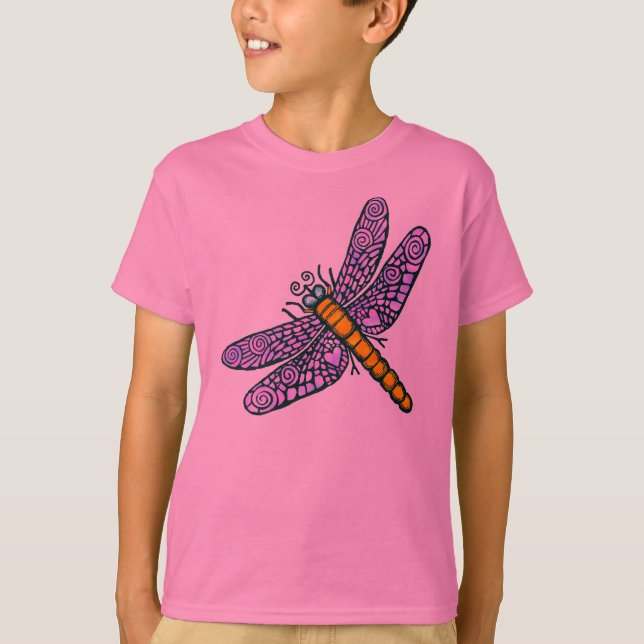 Dragonfly - Customized - Customized T-Shirt (Front)