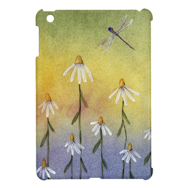 Dragonfly & Daisies - iPad Mini Case (Back)