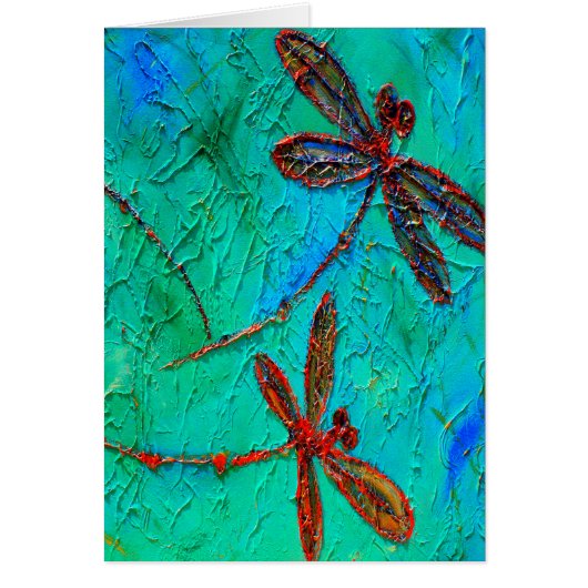 Dragonfly Dance Cards (Front)