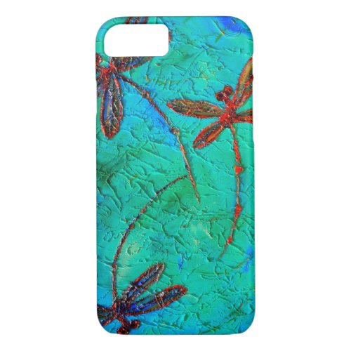 Dragonfly Dance iPhone 87 Case