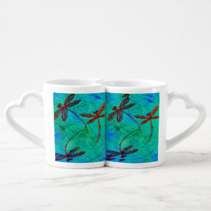 Dragonfly Dance Coffee Mug Set