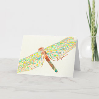 Dragonfly Dance Fine Art Note Card