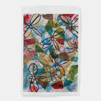 Dragonfly Dance Garden Flag