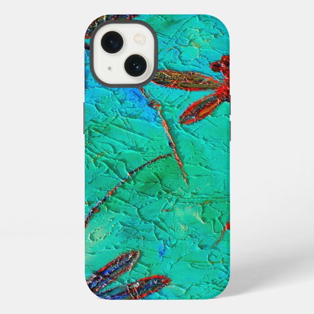 Dragonfly Dance Iphone Case (Back)
