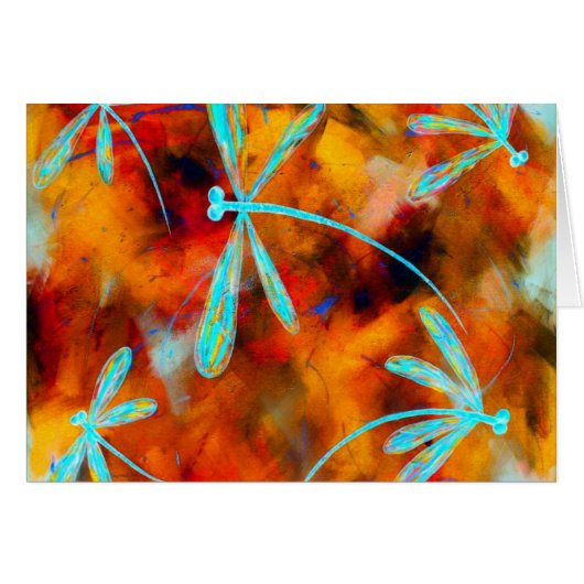 Dragonfly Desert Flit Cards (Front Horizontal)