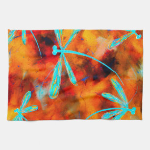 Dragonfly Desert Flit Kitchen Towel