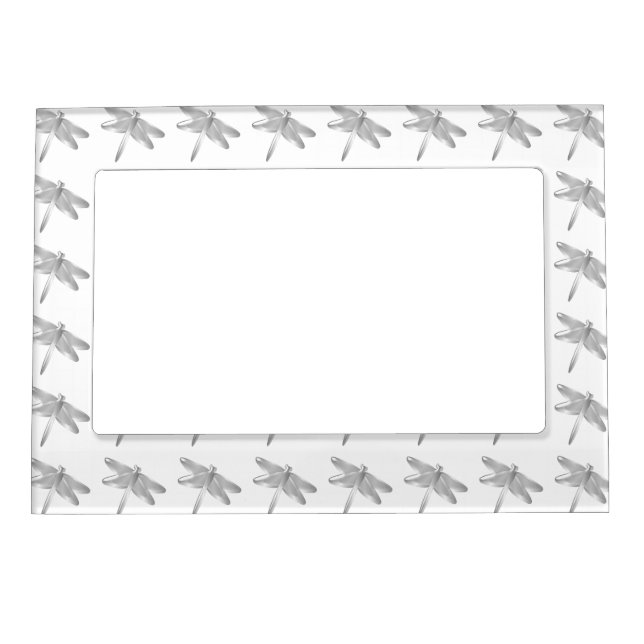 Dragonfly Design Magnetic Photo Frame (Front)