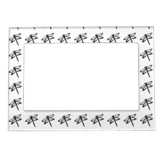 Dragonfly Design Magnetic Picture Frame