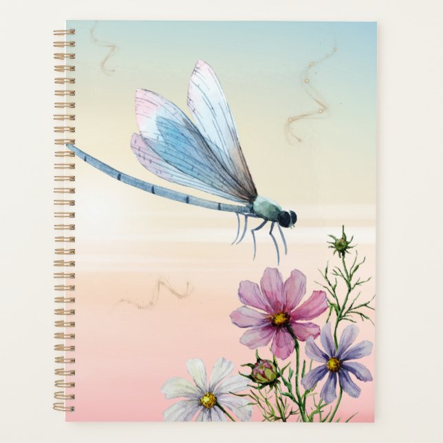 Dragonfly Design Notebook (Front)