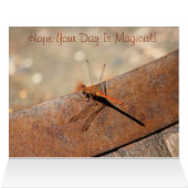 Dragonfly Designer Birthday Card (Inside Horizontal (Top))