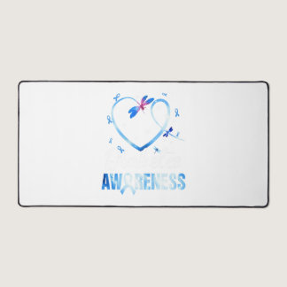 Dragonfly Diabetes Awareness Desk Mat