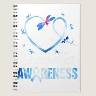 Dragonfly Diabetes Awareness Notebook