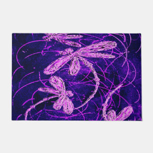 Dragonfly Disco Doormat