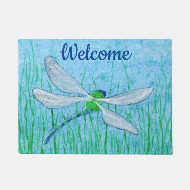 Dragonfly Doormat (Front)