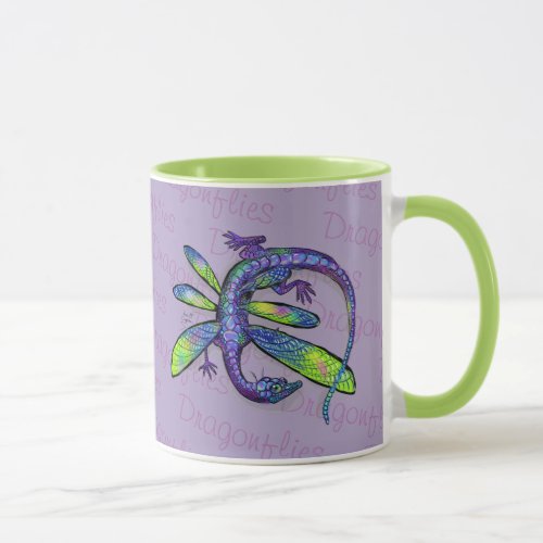 Dragonfly Dragon Mug