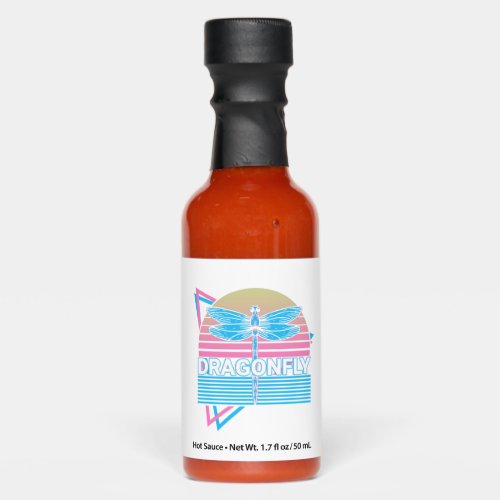 Dragonfly Dragonflies Retro Hot Sauces