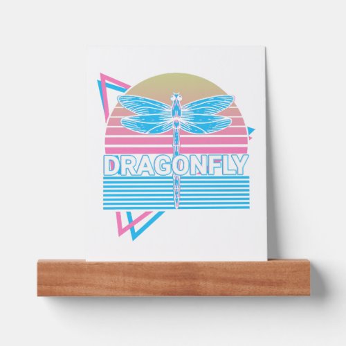 Dragonfly Dragonflies Retro Picture Ledge