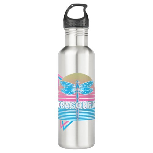 Dragonfly Dragonflies Retro Stainless Steel Water Bottle