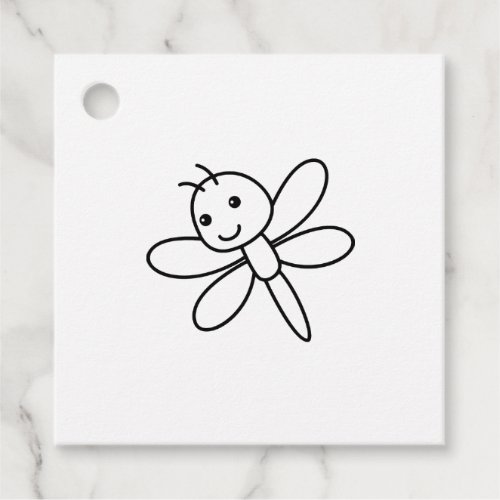 Dragonfly dragonfly favor tags