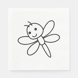 Dragonfly dragonfly napkins