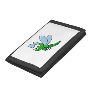 Dragonfly dragonfly tri-fold wallet