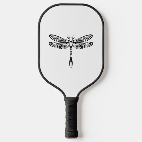 Dragonfly dragonfly tribal tattoo pickleball paddle
