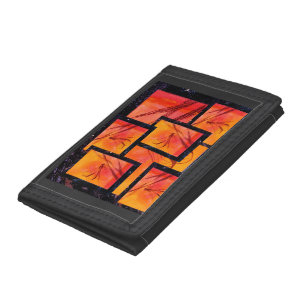 Dragonfly Drama Business Card Case Trifold Wallet