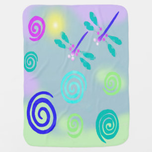 Dragonfly Dream Baby Blanket