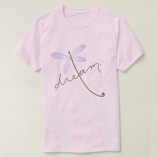 Dragonfly Dream Original Abstract Art  T_Shirt
