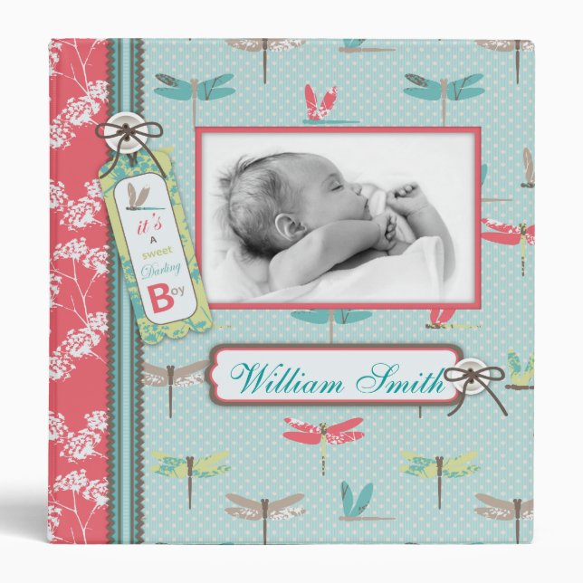 Dragonfly Dreams Boy 1.5 Binder (Front)