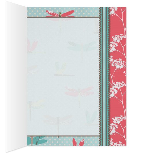 Dragonfly Dreams Girl Card (Inside (Right))