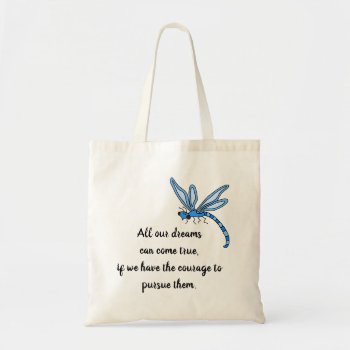 Dragonfly Dreams Tote Bag by PugWiggles at Zazzle