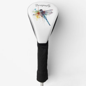 Dragonfly Dreamscape, custom Golf Head Cover