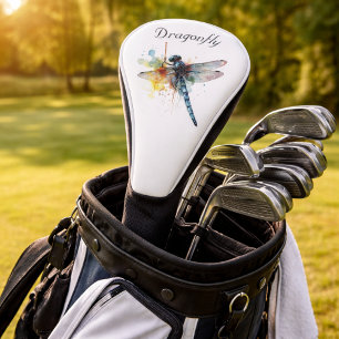 Dragonfly Dreamscape, custom Golf Head Cover