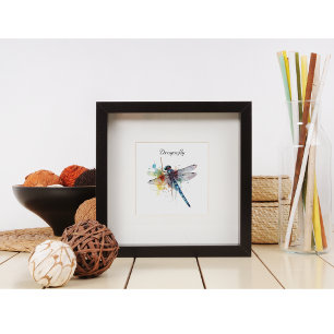 Dragonfly Dreamscape, custom Poster