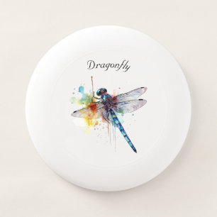 Dragonfly Dreamscape, custom Wham-O Frisbee