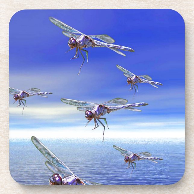Dragonfly Drink Coaster (Front)