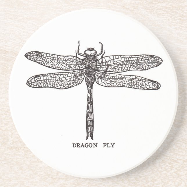Dragonfly Drink Coaster (Front)
