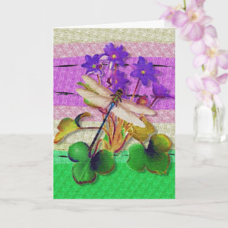 Dragonfly Easter Card