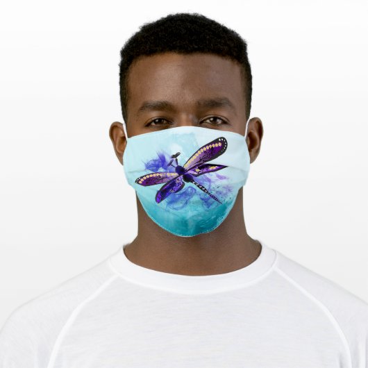 Dragonfly Face Mask (Worn)