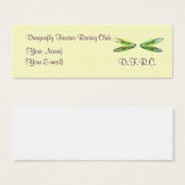 Dragonfly Faeries Racing Club Profile Card (Front & Back)