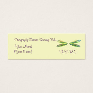 Dragonfly Faeries Racing Club Profile Card