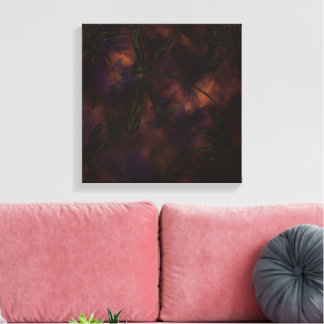 Dragonfly Fire Canvas Print