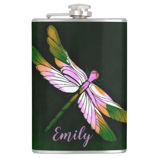 Dragonfly Flask (Front)