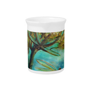 Dragonfly Flirtation Beverage Pitcher