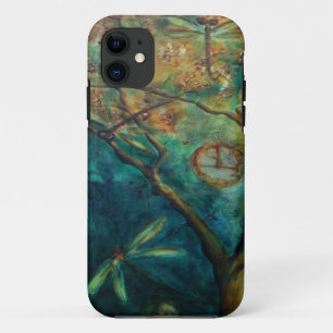 Dragonfly Flirtation iPhone 11 Case