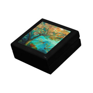 Dragonfly Flirtation Keepsake Box Jewelry