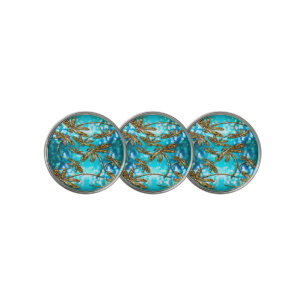 Dragonfly Flit Bubbles Golf Ball Marker